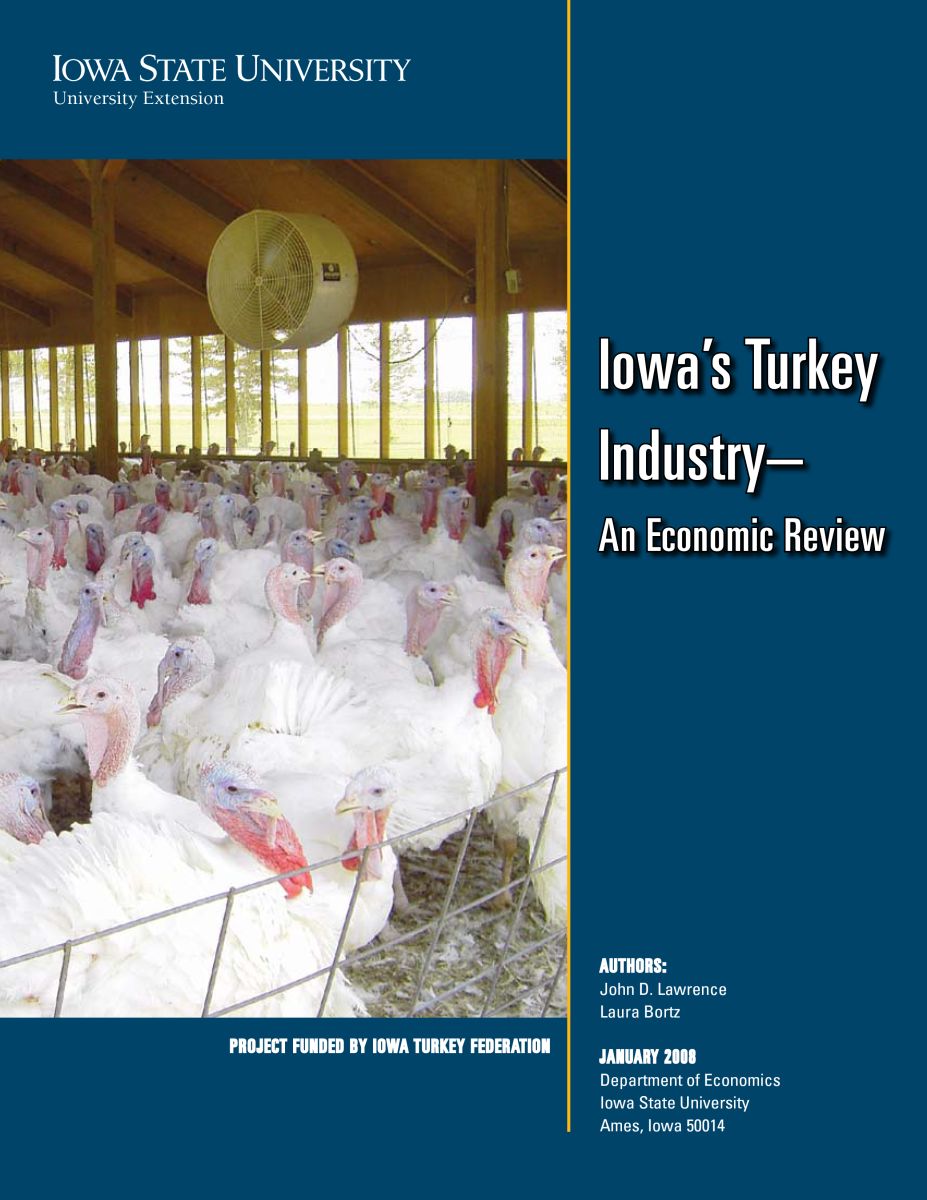 Iowa's Turkey Industry Report