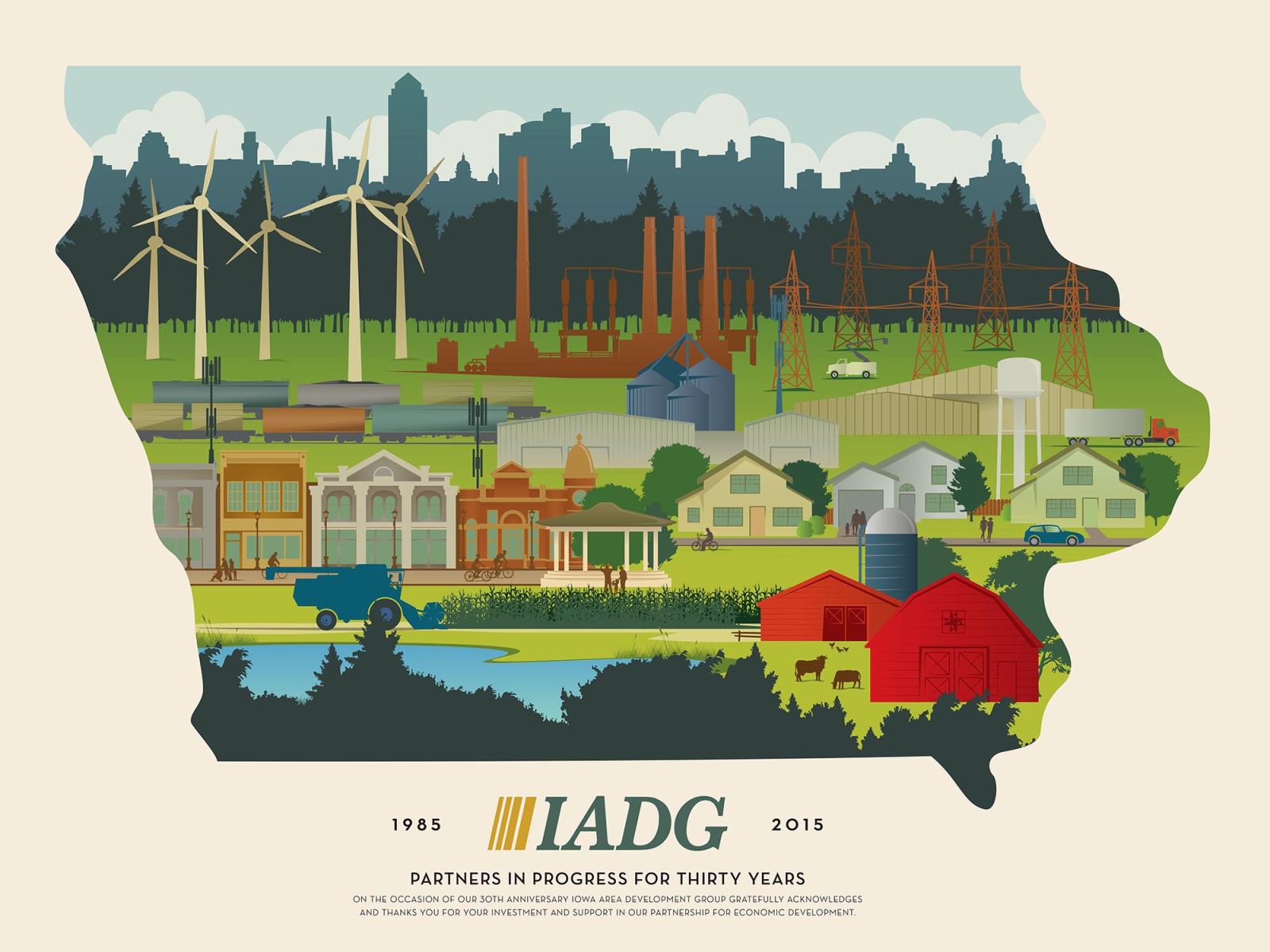 IADG 30th Anniversary Commemorative Print