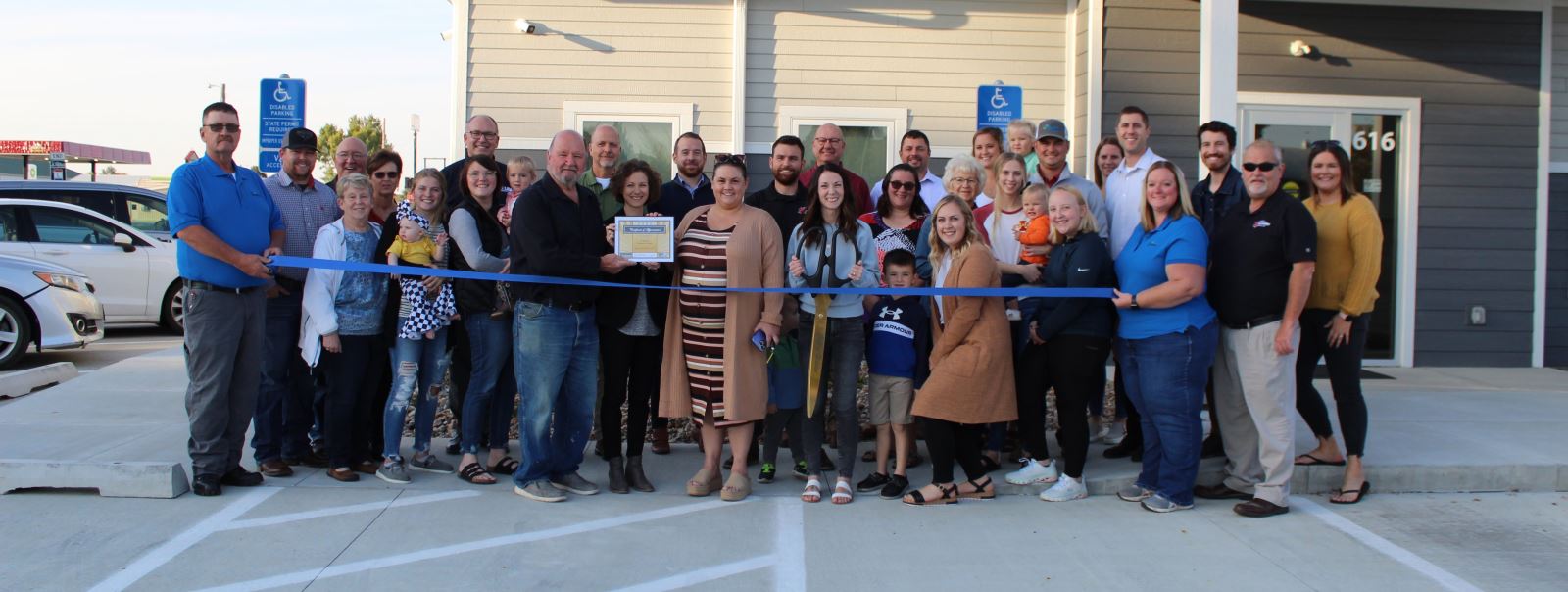 Ribbon Cutting for Lil Wildcats Day Care in Glidden
