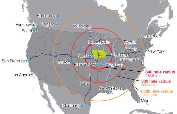 Iowa Map