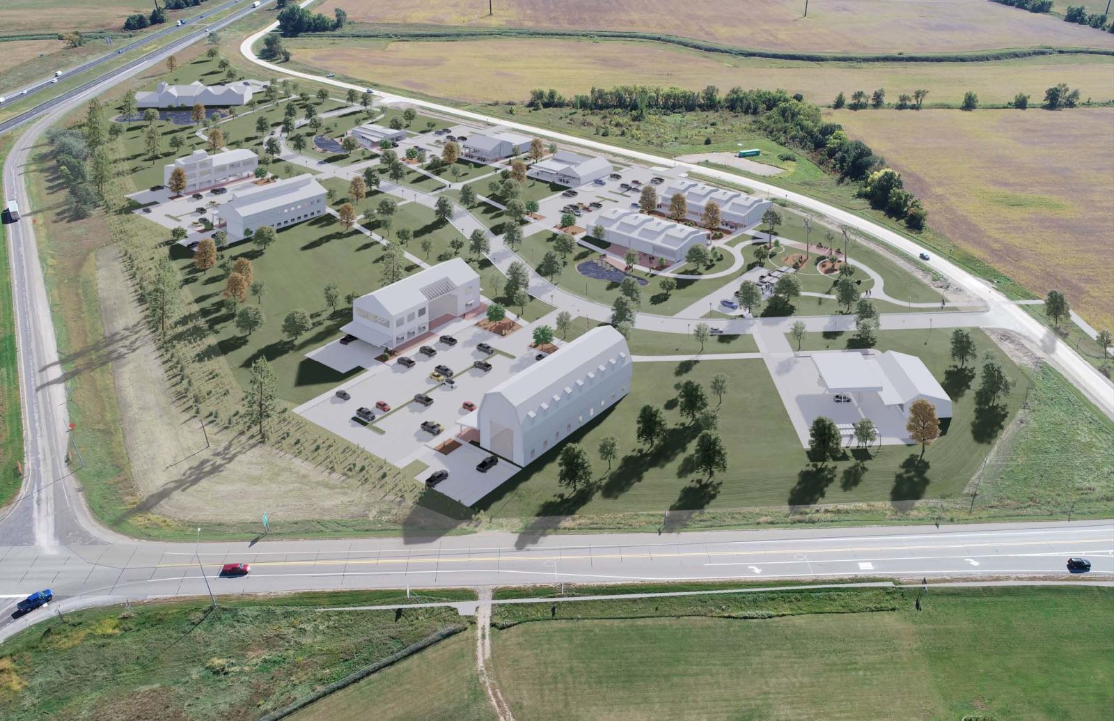 Top of Iowa Interchange Master Plan Image
