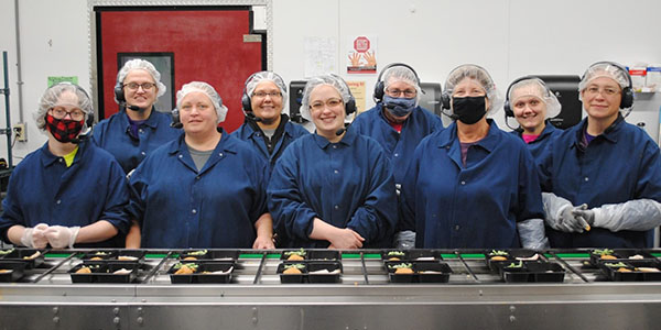 Sister's Home Style Entrees Staff
